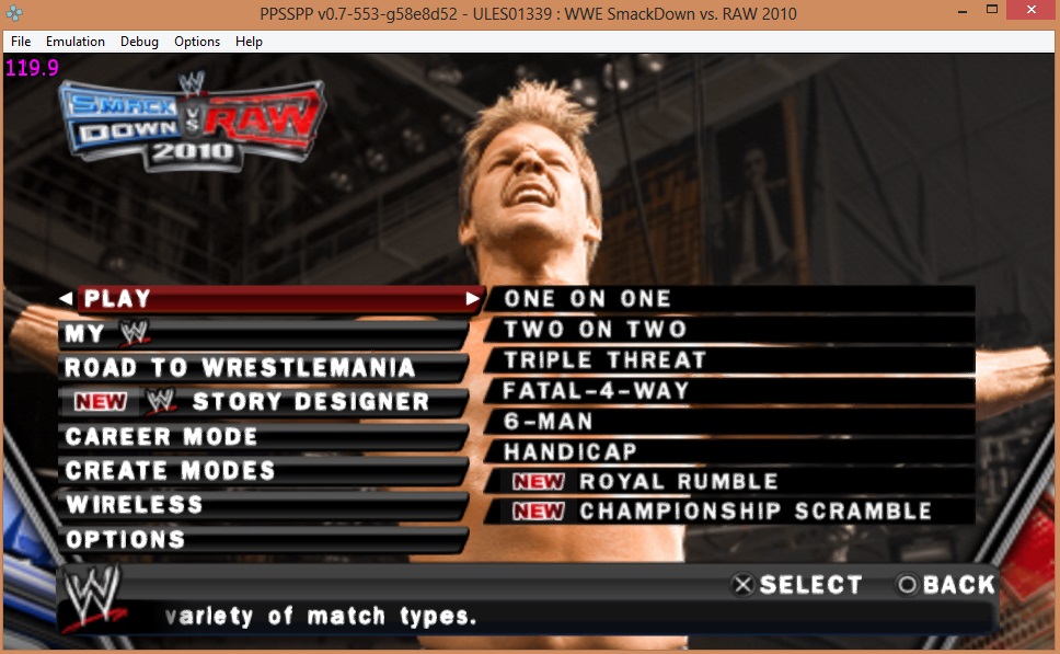 Best Ppsspp Setting For Wwe Smackdown Vs Raw 2010